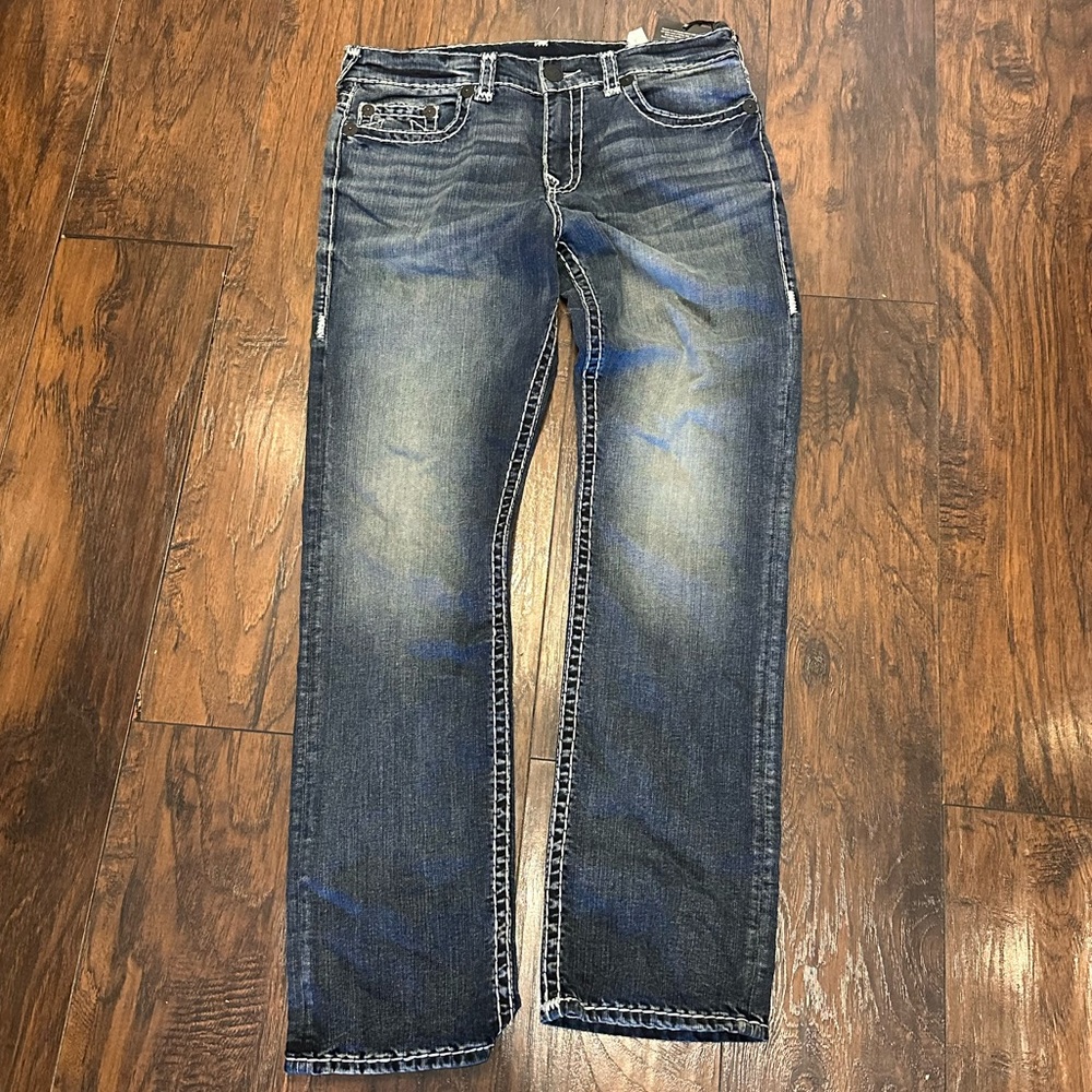 Men's True Religion Ricky Relaxed Straight Jeans